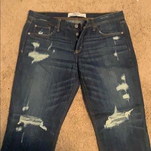 NWT Abercrombie Jean Capri size 31